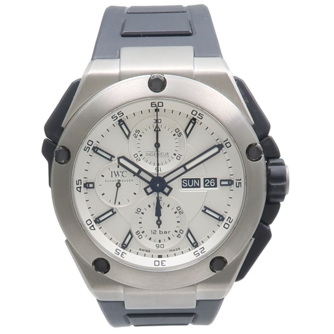 IWC IW386501 Ingenieur Double Chronograph Titanium Automatic Wristwatch (1 of 18)