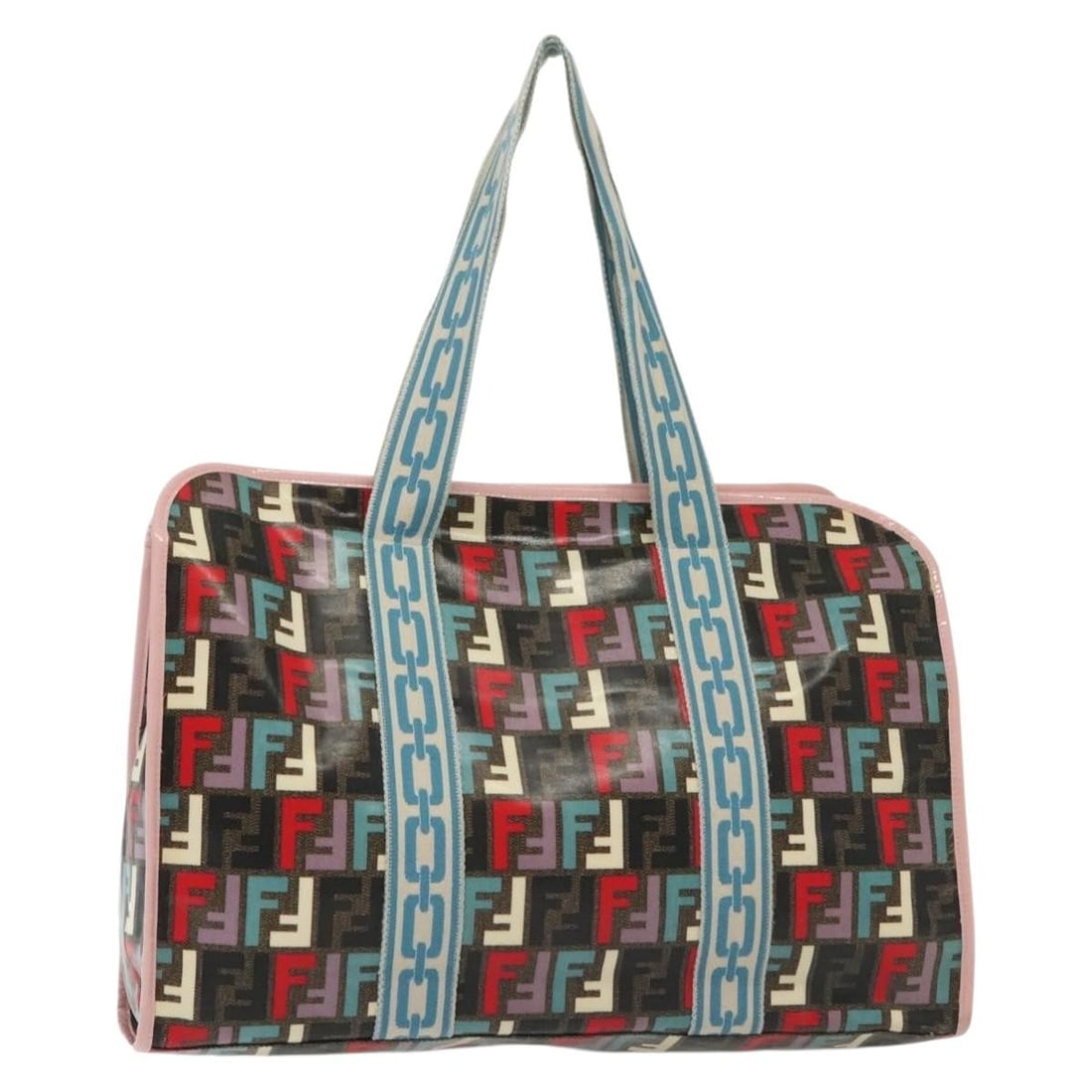 FENDI Zucca Multicolor Coated Canvas Womens Tote Bag: FENDI Zucca Multicolor Coated Canvas Womens Tote Bag Fendi Zucca Canvas Tote Bag in multicolor coated canvas, made in Italy. This women's tote bag features a spacious silhouette with handle drop of ap