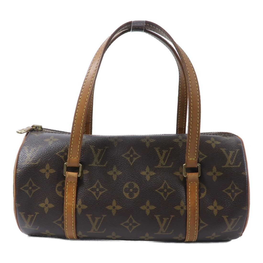 LOUIS VUITTON M51385 Papillon GM Monogram PVC Coated Canvas Handbag: LOUIS VUITTON M51385 Papillon GM Monogram PVC Coated Canvas Handbag Louis Vuitton Papillon GM handbag in brown Monogram x PVC coated canvas. Model M51385, with handle length of 36 cm. The item include