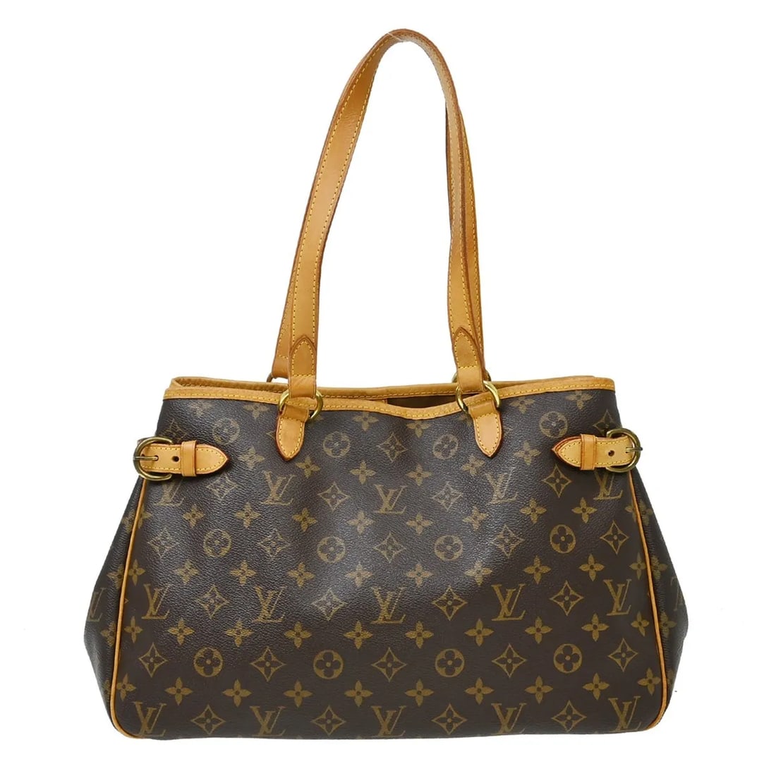 Louis Vuitton Batignolles Monogram Canvas Tote: Louis Vuitton Batignolles Monogram Canvas Tote This Louis Vuitton Batignolles handbag features the iconic monogram canvas in brown. Designed for women, it offers a spacious interior and classic style.