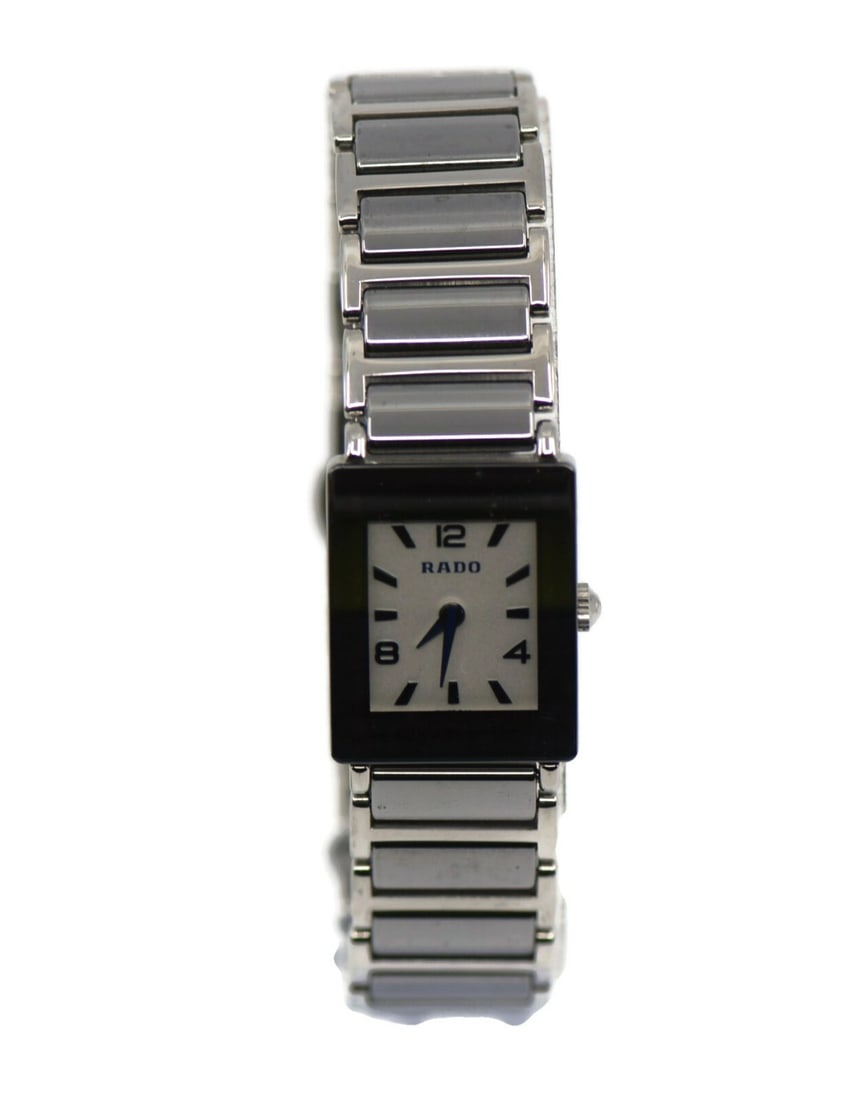 Rado Integral R20488112 High Tech Ceramic Wristwatch Silver Dial (1 of 3)