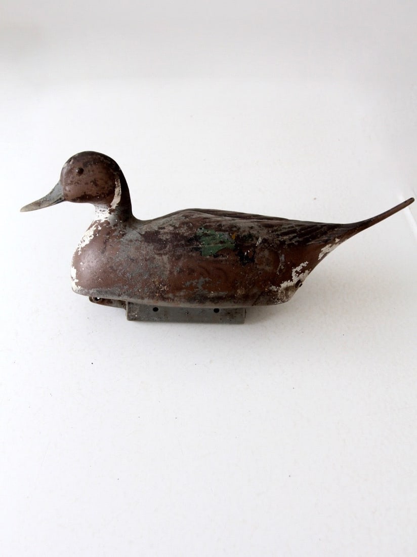Vintage Neumann & Bennetts Duck Decoy Inflatable Rubber USA Patent Pending (1 of 8)