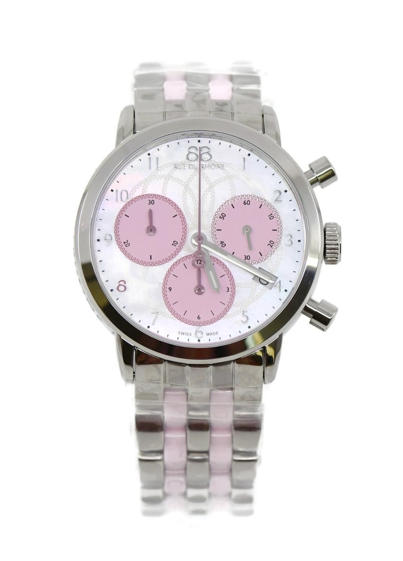 88 Rue Du Rhone Two Tone Stainless Steel Quartz Watch 35mm Ref 87WA143509: 88 Rue Du Rhone Two Tone Stainless Steel Quartz Watch 35mm Ref 87WA143509 This elegant Rue Du Rhone Two Tone Stainless Steel Watch combines sophistication with functionality. Featuring a precise quart