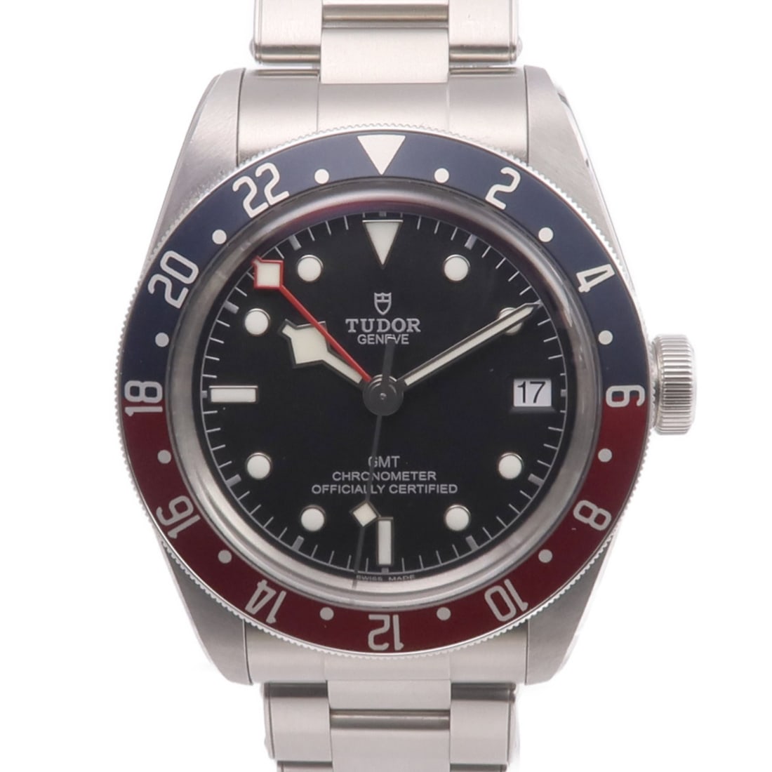 TUDOR 79830RB Black Bay GMT automatic stainless steel mens watch (1 of 15)