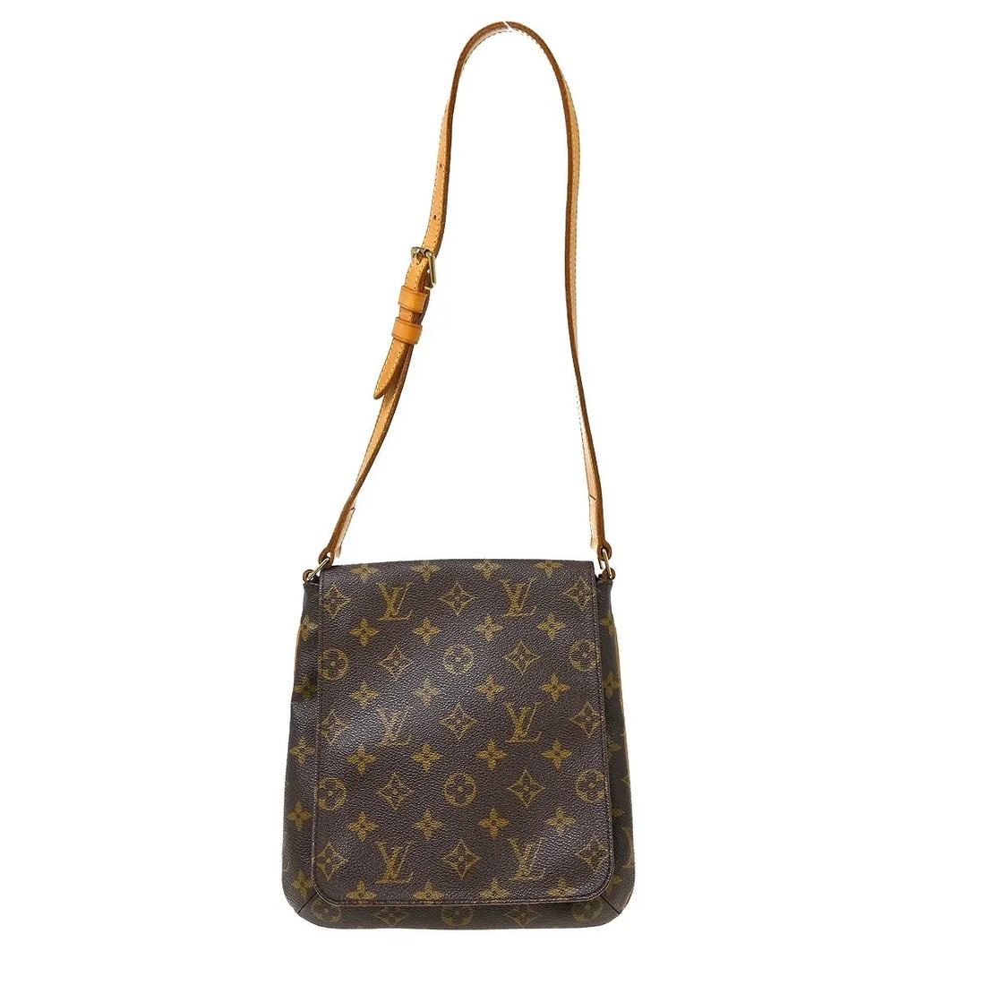 Louis Vuitton Musette Salsa Brown Canvas Shoulder Bag (1 of 15)