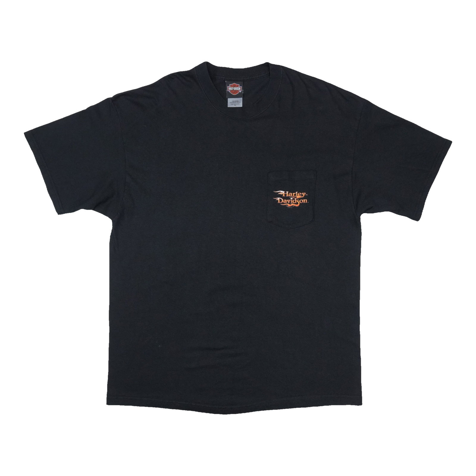 Harley Davidson black cotton T shirt Ozark Route 66 Lebanon Missouri 2001: Harley Davidson black cotton T shirt Ozark Route 66 Lebanon Missouri 2001 Original vintage 2001 Harley Davidson Ozark Route 66 Lebanon Missouri shirt. This is a true vintage shirt, not a modern reprod