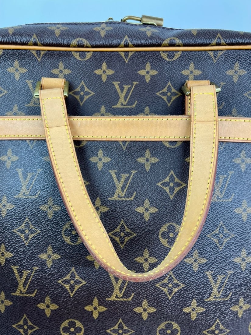 Louis Vuitton Monogram Document Case Briefcase with Lock - 11