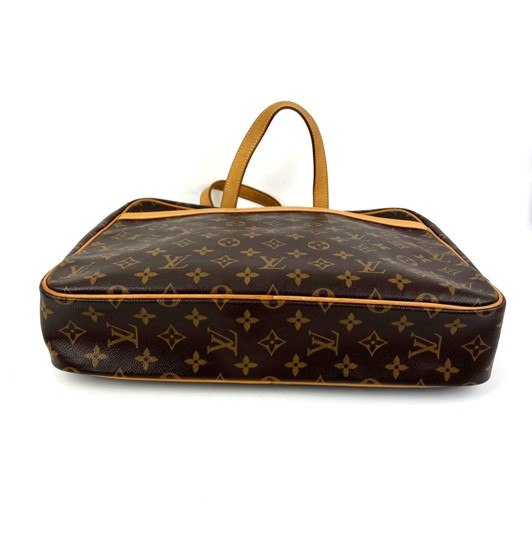 Louis Vuitton Monogram Document Case Briefcase with Lock - 13