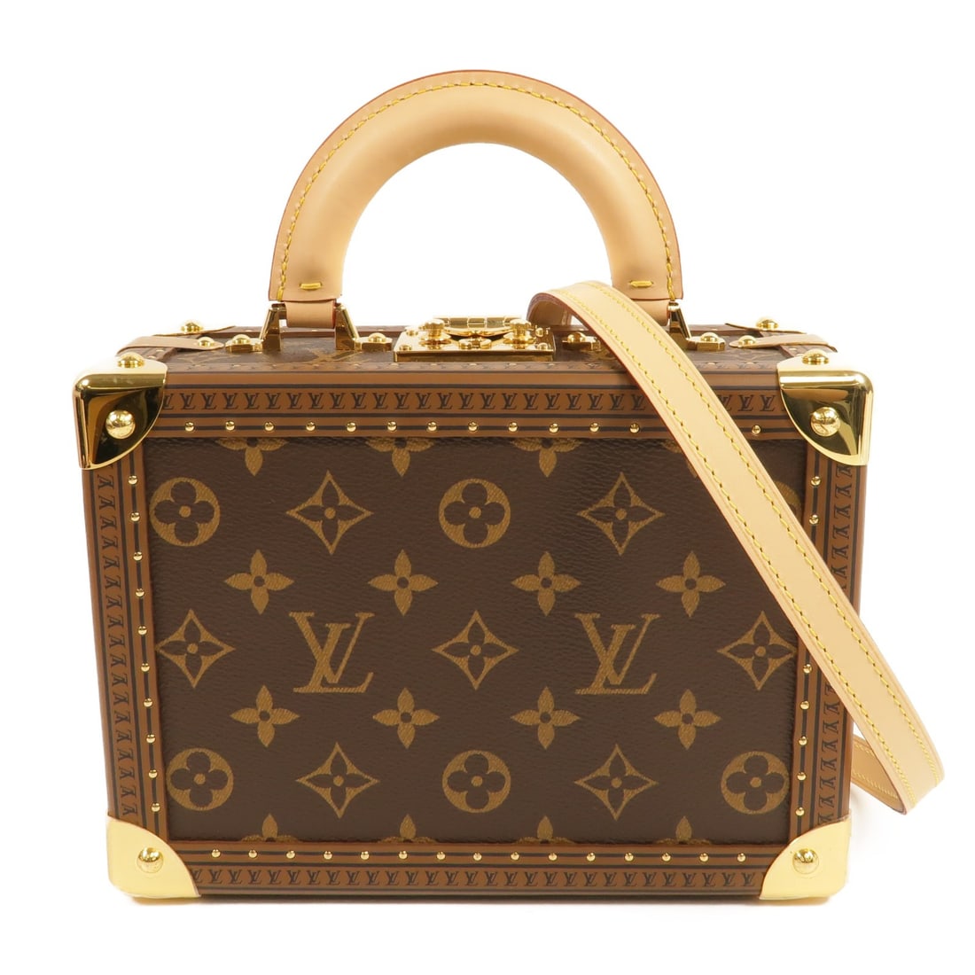 Louis Vuitton Petite Valise M20468 Monogram 2way Bag Brown (1 of 17)