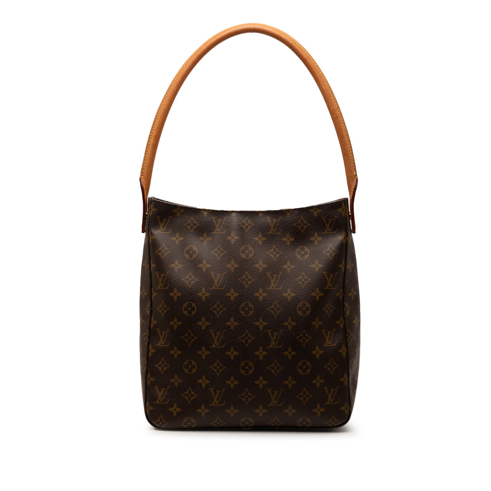 Louis Vuitton Looping GM Shoulder Bag with Monogram Canvas and Leather Strap (1 of 7)