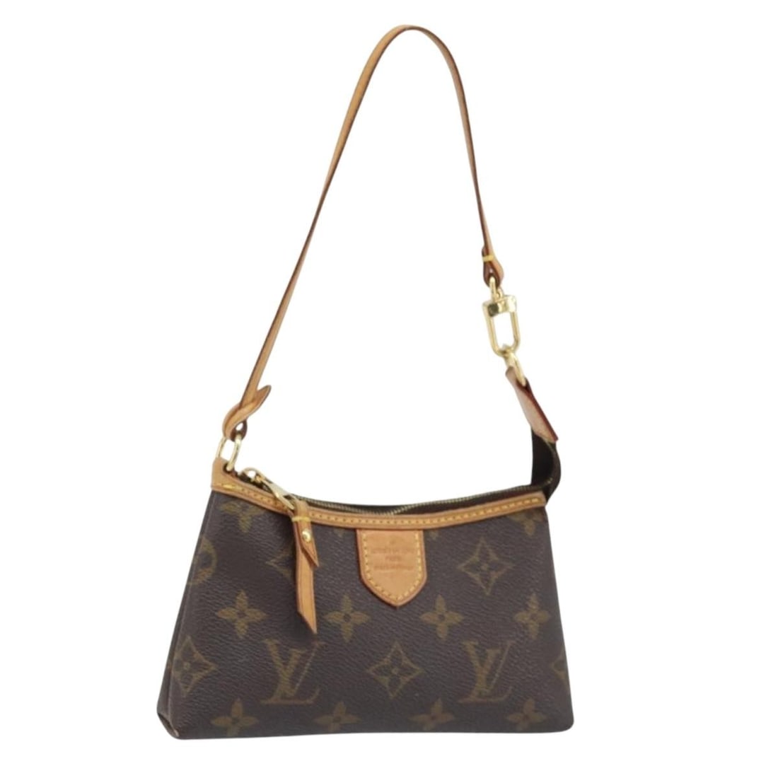 Louis Vuitton M40309 Monogram Canvas Mini Pochette Pouch with Dust Bag Box: Louis Vuitton M40309 Monogram Canvas Mini Pochette Pouch with Dust Bag Box Louis Vuitton Monogram Mini Pochette Delight Full Pouch in Monogram Canvas, made in France. This pouch includes the dust bag 