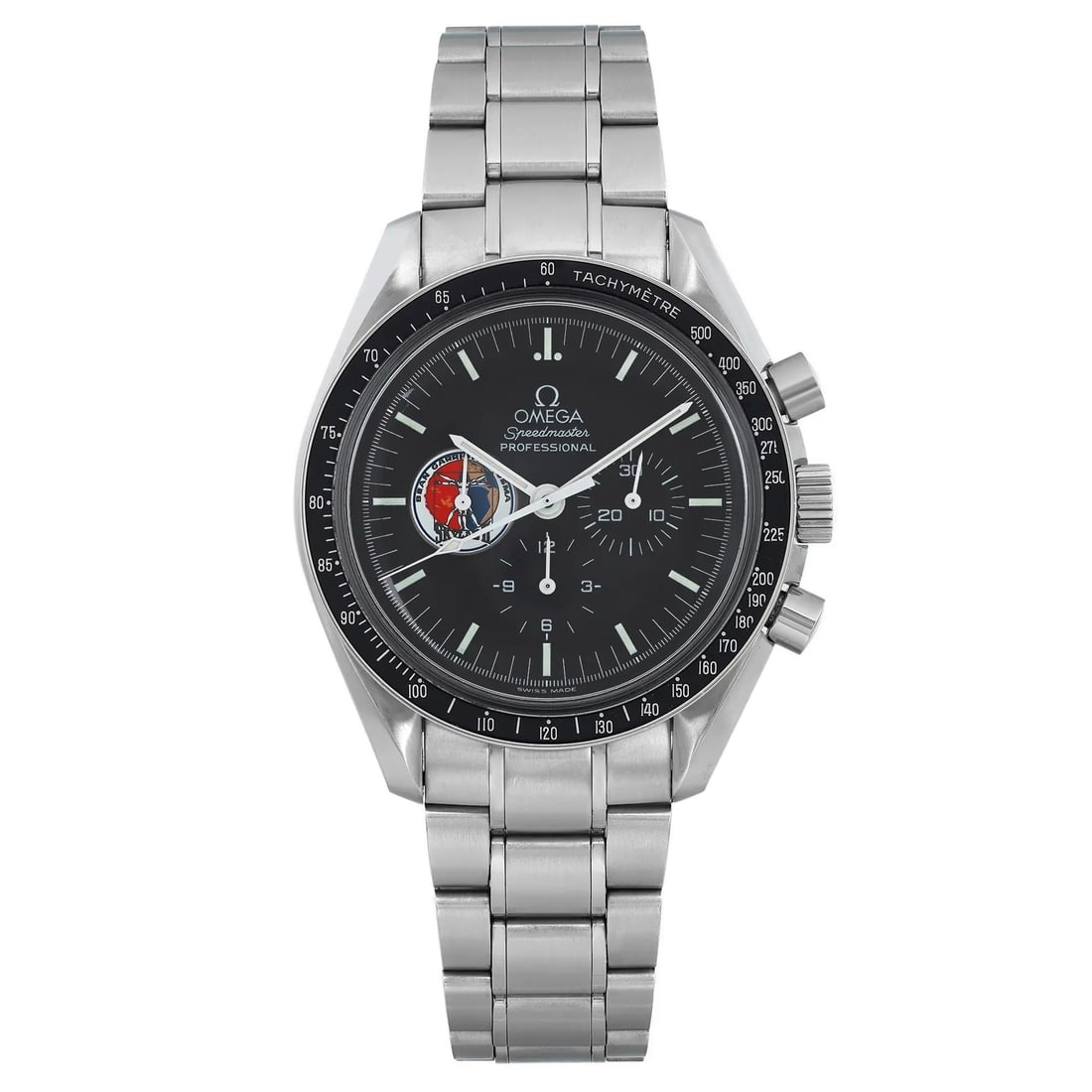 Omega Speedmaster Professional Missions Skylab 2 Watch 3597.22.00 Stainless Steel: Omega Speedmaster Professional Missions Skylab 2 Watch 3597.22.00 Stainless Steel The Omega Speedmaster Professional Missions Skylab 2 is a sophisticated wristwatch designed for sports enthusiasts. Fe