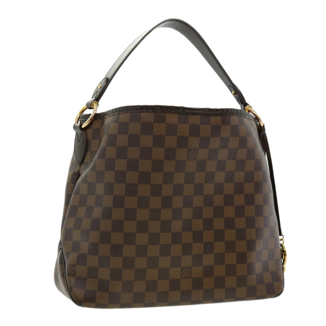Louis Vuitton N41459 Delightful PM Damier Ebene Shoulder Bag: Louis Vuitton N41459 Delightful PM Damier Ebene Shoulder Bag This Louis Vuitton Delightful PM shoulder bag is crafted in Damier Ebene canvas and presented in the Damier Ebene colorway. Made in France,