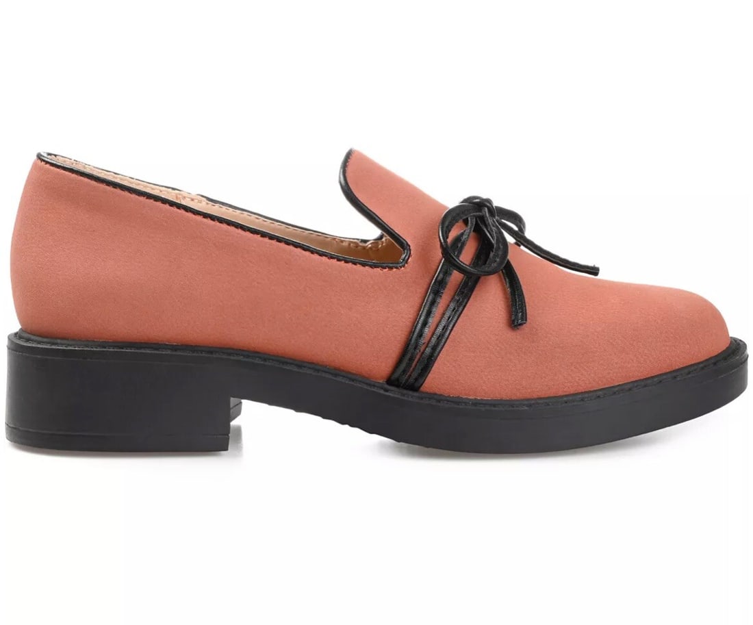 JOURNEE COLLECTION Women's Eilien Loafers Vegan Leather Size 8.5 (1 of 8)