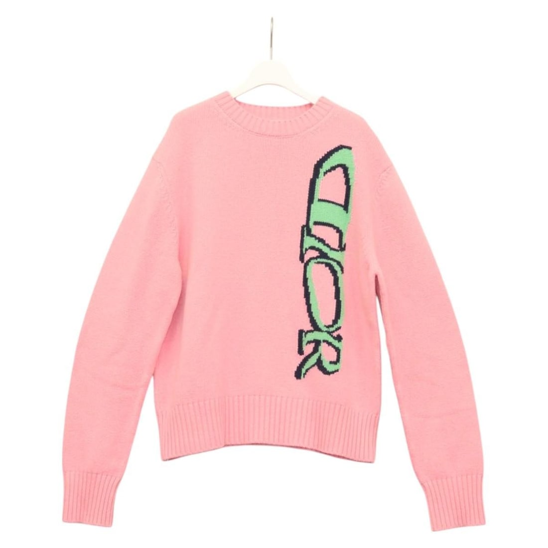 Christian Dior Womens Pink Wool Knit Jacket Made in Italy (1 of 8)