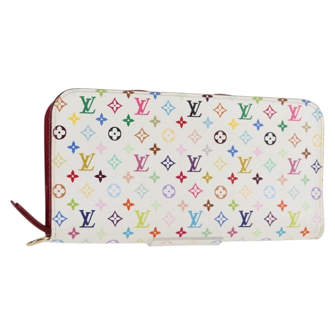 Louis Vuitton M93750 Portefeuille Insolite White Multicolor Canvas Wallet: Louis Vuitton M93750 Portefeuille Insolite White Multicolor Canvas Wallet Louis Vuitton Portefeuille Insolite long wallet in white Monogram Multicolor canvas. Made in Spain, this women's wallet includ