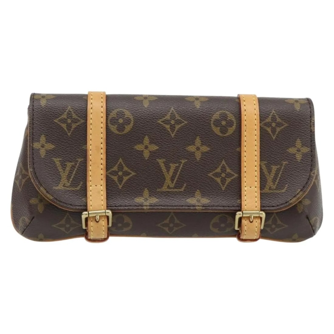 Louis Vuitton Marelle Monogram Canvas Waist Bag: Louis Vuitton Marelle Monogram Canvas Waist Bag This Louis Vuitton Marelle Waist Bag is crafted from signature monogram canvas in brown and designed for unisex use. The bag is in good condition with v