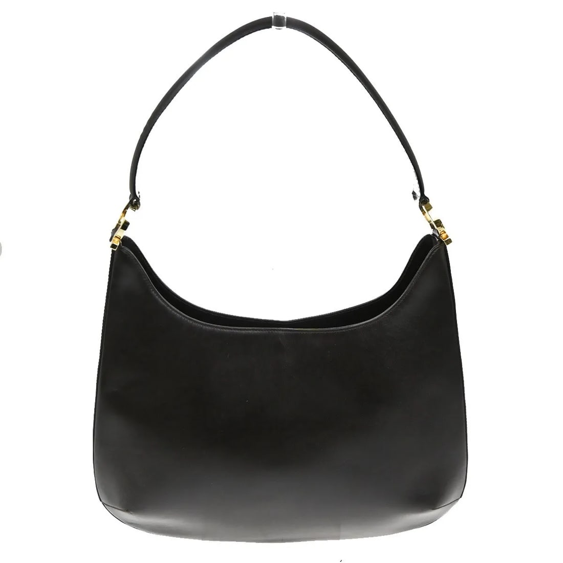 Brown leather shoulder bag Salvatore Ferragamo Gancini: Brown leather shoulder bag Salvatore Ferragamo Gancini This Salvatore Ferragamo Gancini shoulder bag is crafted from brown leather and designed for women. Made in Italy, it features the iconic Gancini