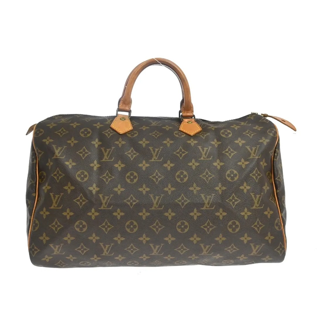 Louis Vuitton Speedy handbag in brown monogram canvas: Louis Vuitton Speedy handbag in brown monogram canvas Louis Vuitton Speedy handbag in brown monogram canvas. This women's bag is made in France and is presented in good condition with visible wear, in