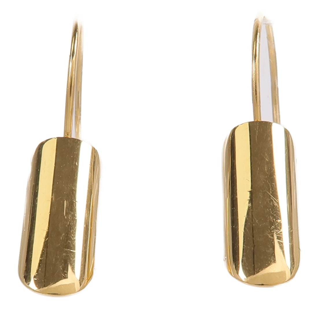 Metal Gold Tone Earrings Louis Vuitton LV M61088 (1 of 8)