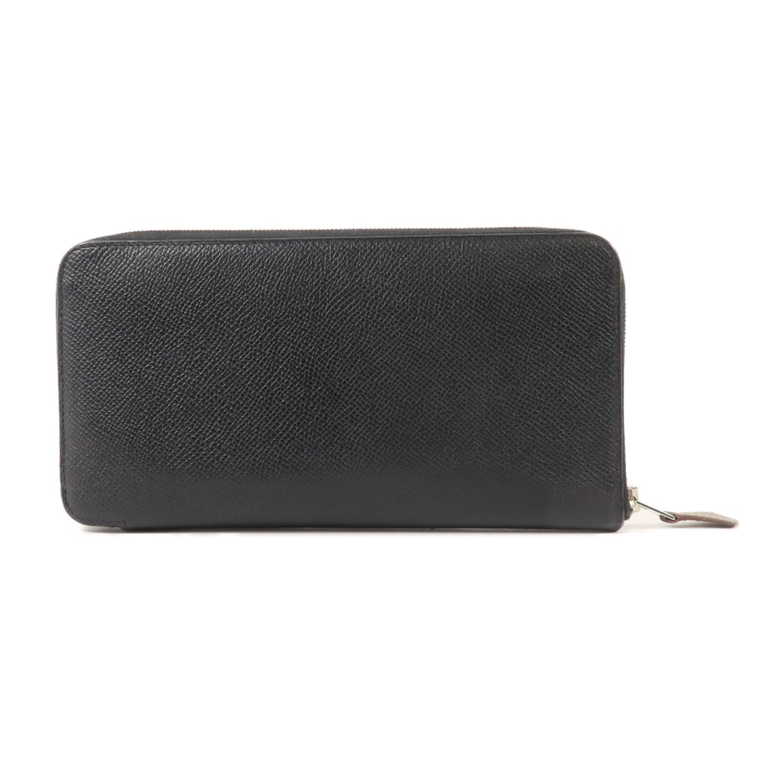 Hermes Silk In Classique Epsom Long Wallet Noir PHW (1 of 16)