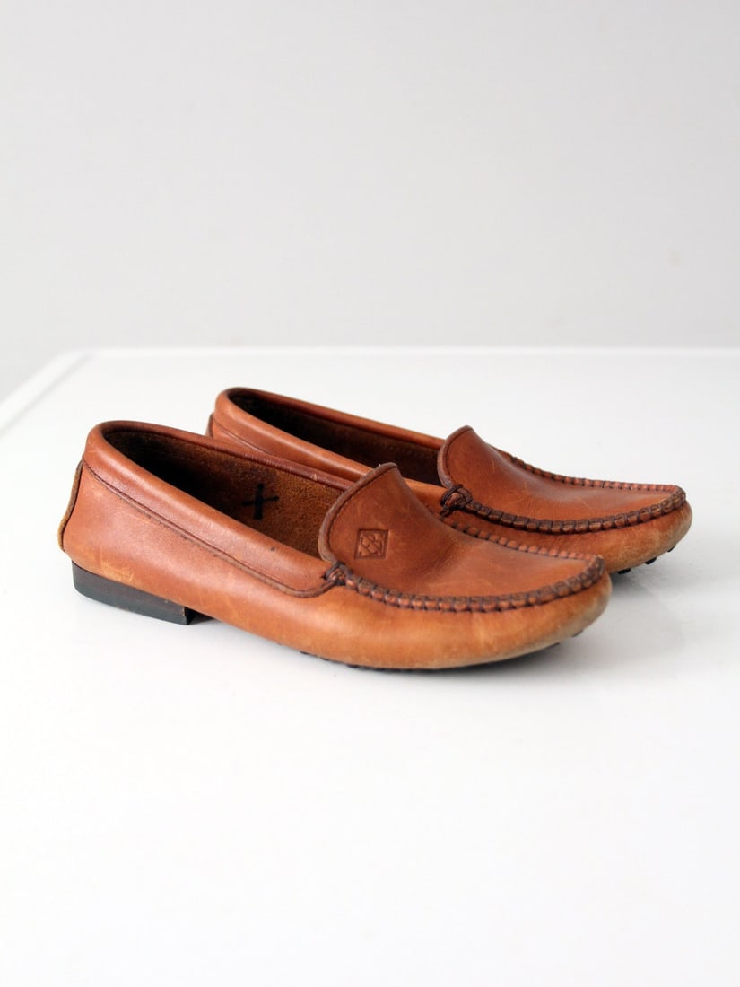 Allen Edmonds Boulder Vintage Leather Moccasins Women's Size 5 (1 of 11)