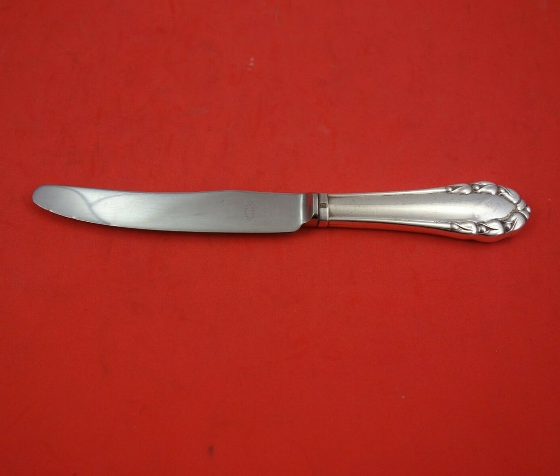 Georg Jensen Lily of the Valley Sterling Silver Fruit Knife 6 3/4" (1 of 3)