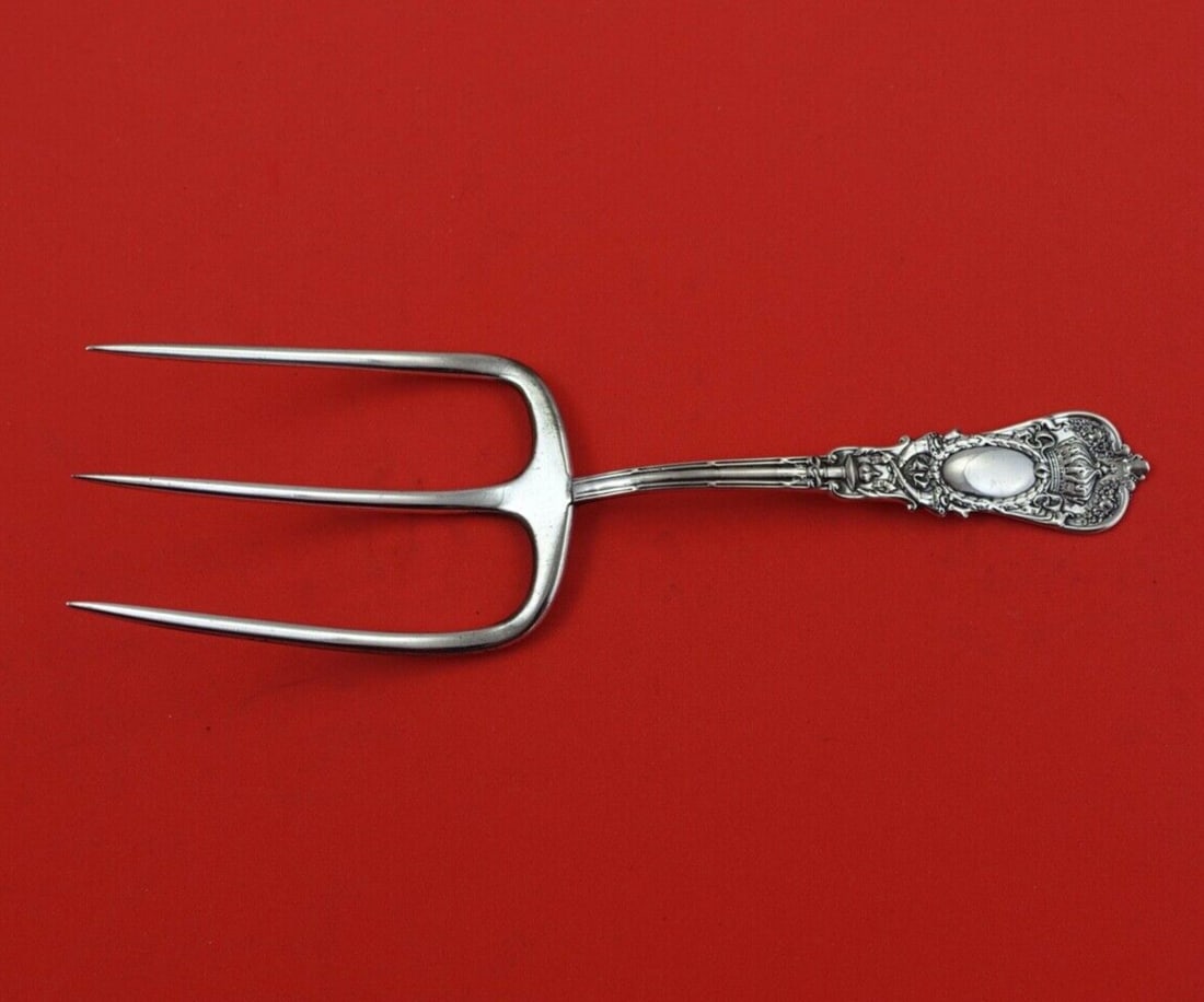 Durgin Empire Sterling Silver Toast Fork 7.5 Inches (1 of 2)