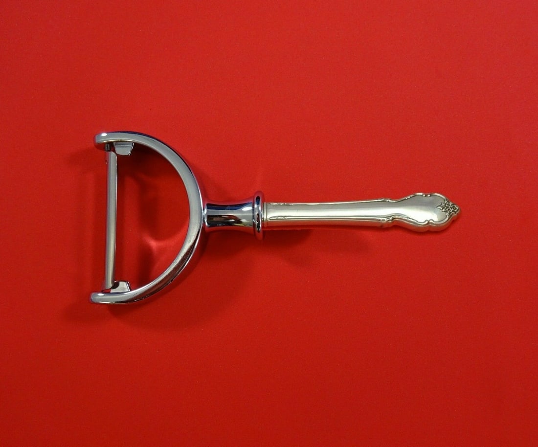 International Sterling Silver Breton Rose Vegetable Peeler Custom 6" (1 of 2)