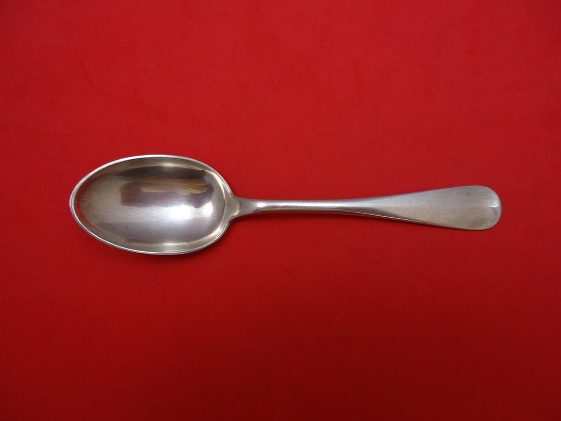 Peter Hertz Rattail Sterling Silver Place Soup Spoon 6 5/8": Peter Hertz Rattail Sterling Silver Place Soup Spoon 6 5/8" This exquisite place soup spoon from the Rattail pattern by Peter Hertz is crafted from high-quality sterling silver. Measuring 6 5/8 inches