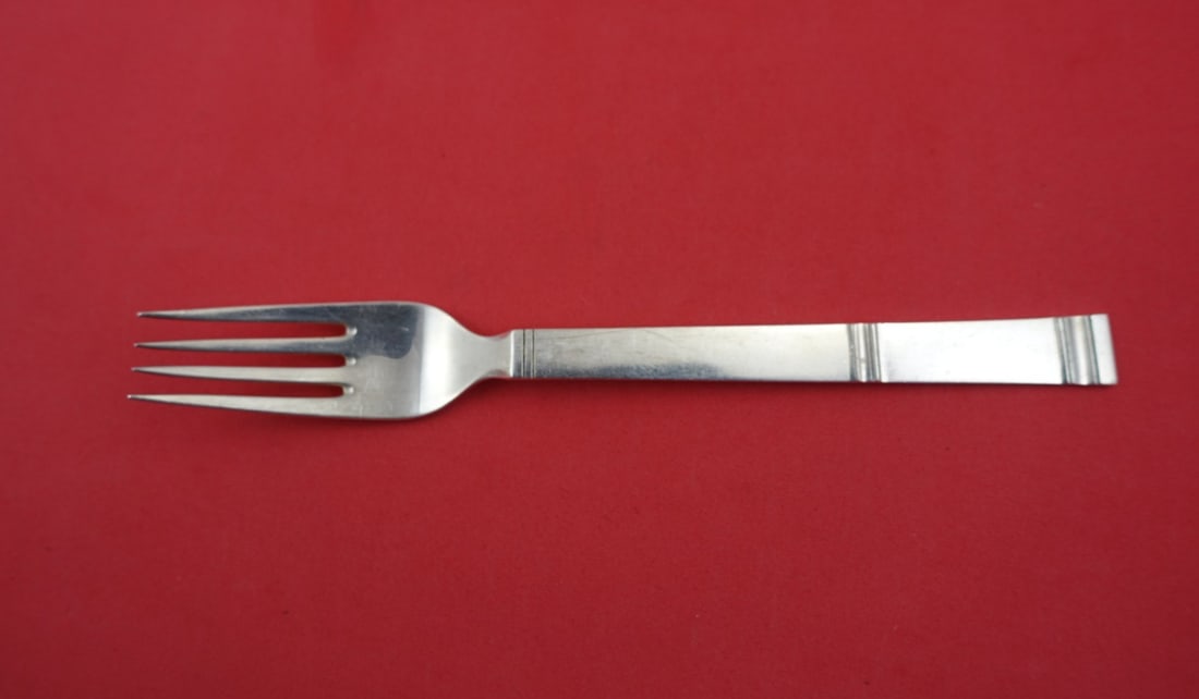 Grann & Laglye Sterling Silver Dinner Fork Cardinal Pattern 7.5": Grann & Laglye Sterling Silver Dinner Fork Cardinal Pattern 7.5" This exquisite dinner fork is part of the Cardinal pattern by Grann & Laglye, a renowned Danish maker of sterling silverware. Crafted f