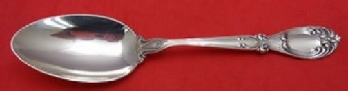 Frank M Whiting Victoria sterling silver soup spoon 7 in: Frank M Whiting Victoria sterling silver soup spoon 7 in Sterling silver place soup spoon in the Victoria pattern by Frank M. Whiting. It is not monogrammed and is in excellent pre-owned condition. Ma