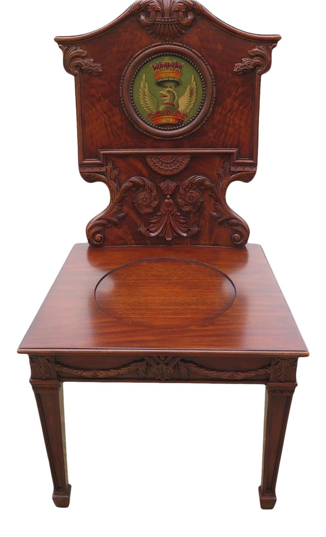 Theodore Alexander Althorp Collection AL 40023 Wooton Hall Chair: Theodore Alexander Althorp Collection AL 40023 Wooton Hall Chair The Theodore Alexander Althorp Collection 40023 Wooton Hall Chair is a beautifully designed piece, showcasing stunning paint-decorated 