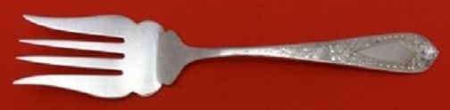 Stieff Betsy Patterson Engraved Sterling Silver Cold Meat Fork 7 5/8" (1 of 1)