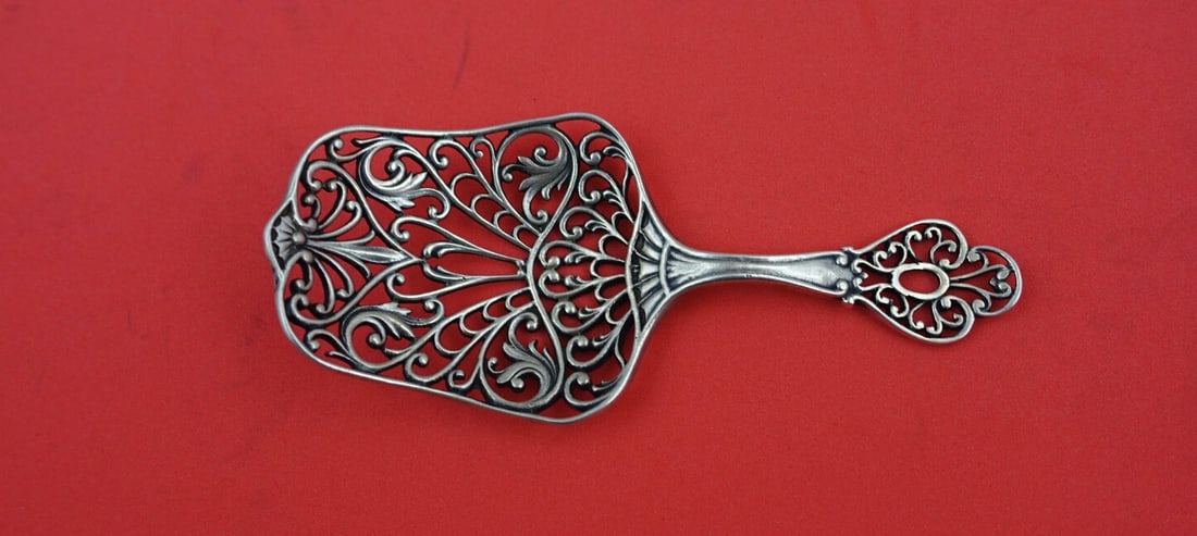 Gorham Number 847 Sterling Silver Tea Caddy Spoon 4.5" (1 of 2)