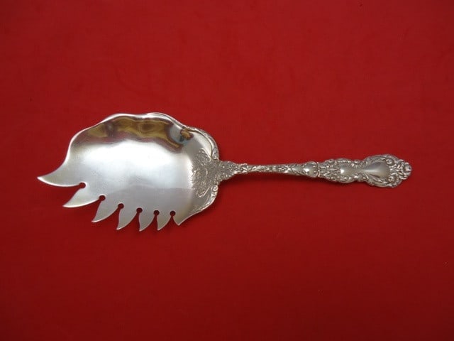 Gorham Imperial Chrysanthemum Sterling Silver Macaroni Server 8.5" (1 of 2)