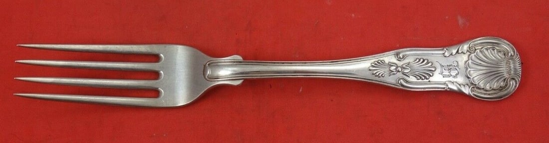 Bailey & Co. Kings Sterling Silver Dinner Fork 7 3/4 inches (1 of 2)