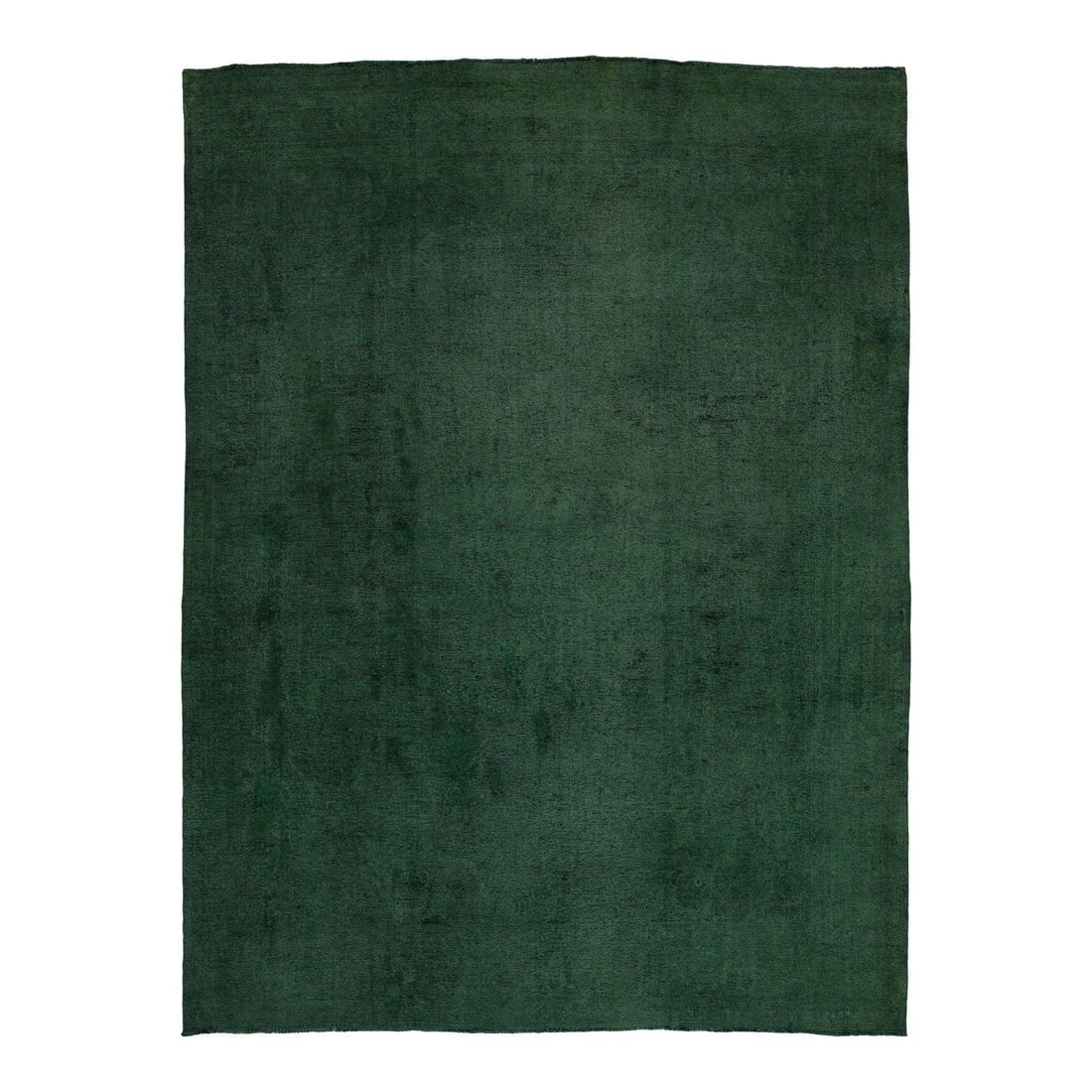 Vintage Hand-Knotted Persian Green Wool Rug 11'5 x 15'4 Allover Floral Design: Vintage Hand-Knotted Persian Green Wool Rug 11'5 x 15'4 Allover Floral Design Enhance your space with this vintage hand-knotted Persian rug, featuring a stunning vibrant green field adorned with an al