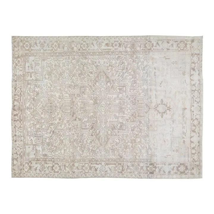 Anatolian Wool Area Rug Hand Knotted 7'4 x 10'1 Vintage Turkish Design: Anatolian Wool Area Rug Hand Knotted 7'4 x 10'1 Vintage Turkish Design This vintage Turkish Anatolian rug is hand-knotted from wool using traditional techniques, showcasing a blend of timeless craftsm
