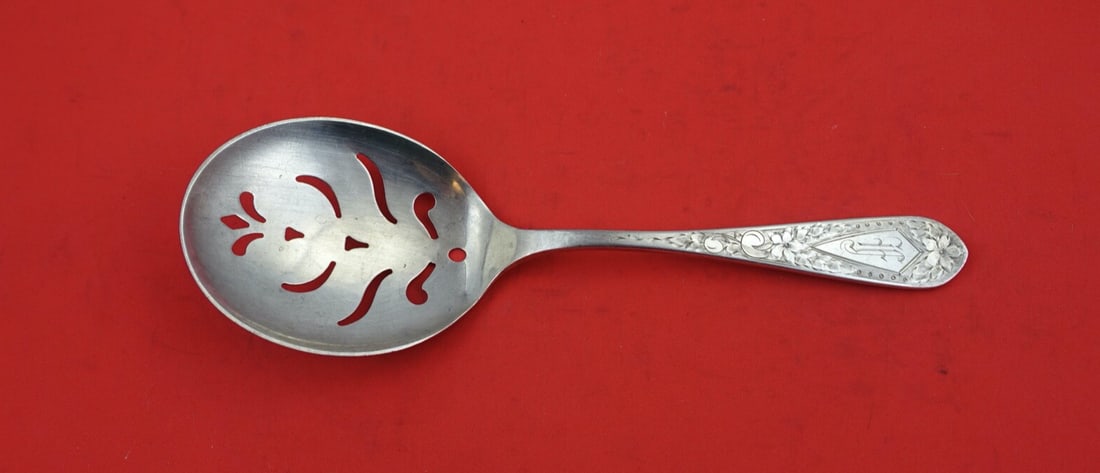 Stieff Betsy Patterson Engraved Sterling Silver Spoon 8 1/8 (1 of 2)