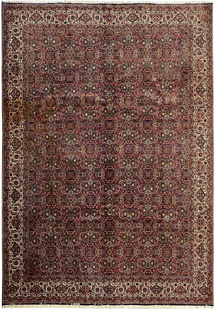 Finest Handmade Persian Bijar Wool Rug 8.1 x 11.5 260 KPSI (1 of 11)