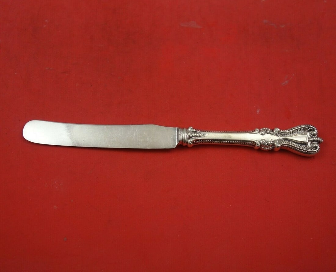 Towle Old Colonial Sterling Silver Breakfast Knife 8 Inch Silverplated Blade (1 of 3)