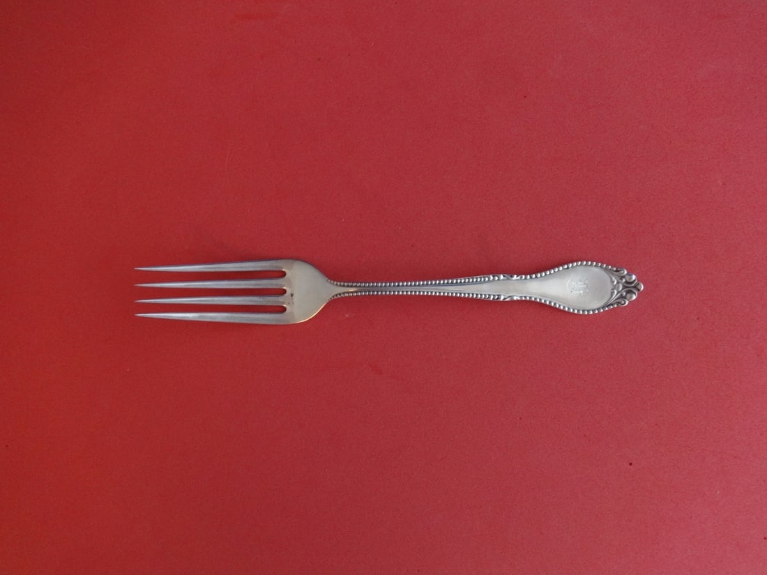 Lunt Provence Sterling Silver Fork 7 Inch Monogrammed (1 of 1)
