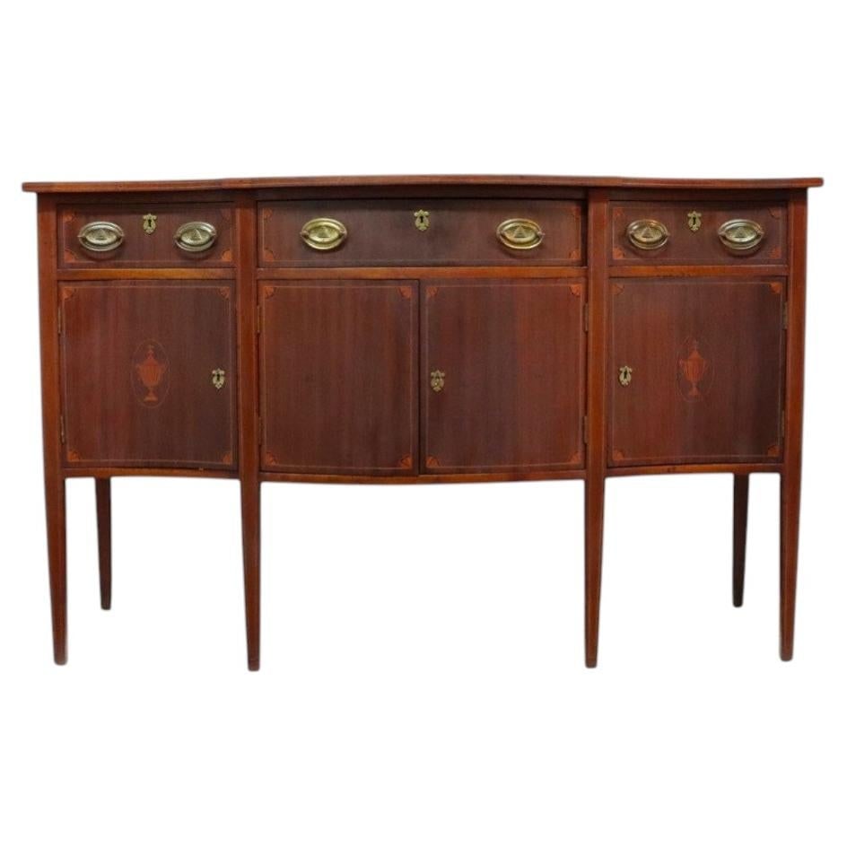 61 in English mahogany sideboard in Hepplewhite style c1920 (1 of 13)