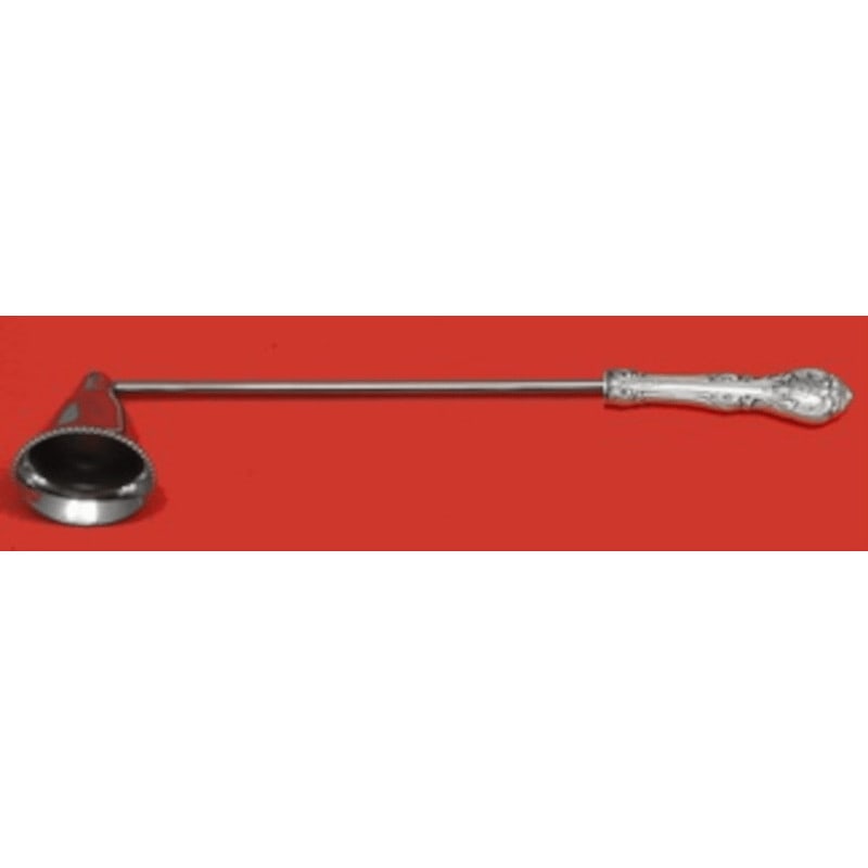 Gorham King Edward Sterling Silver Candle Snuffer Custom Made 11 1/4": Gorham King Edward Sterling Silver Candle Snuffer Custom Made 11 1/4" Enhance your table decor with this exquisite Candle Snuffer from the King Edward pattern by Gorham. Crafted in Sterling Silver, th