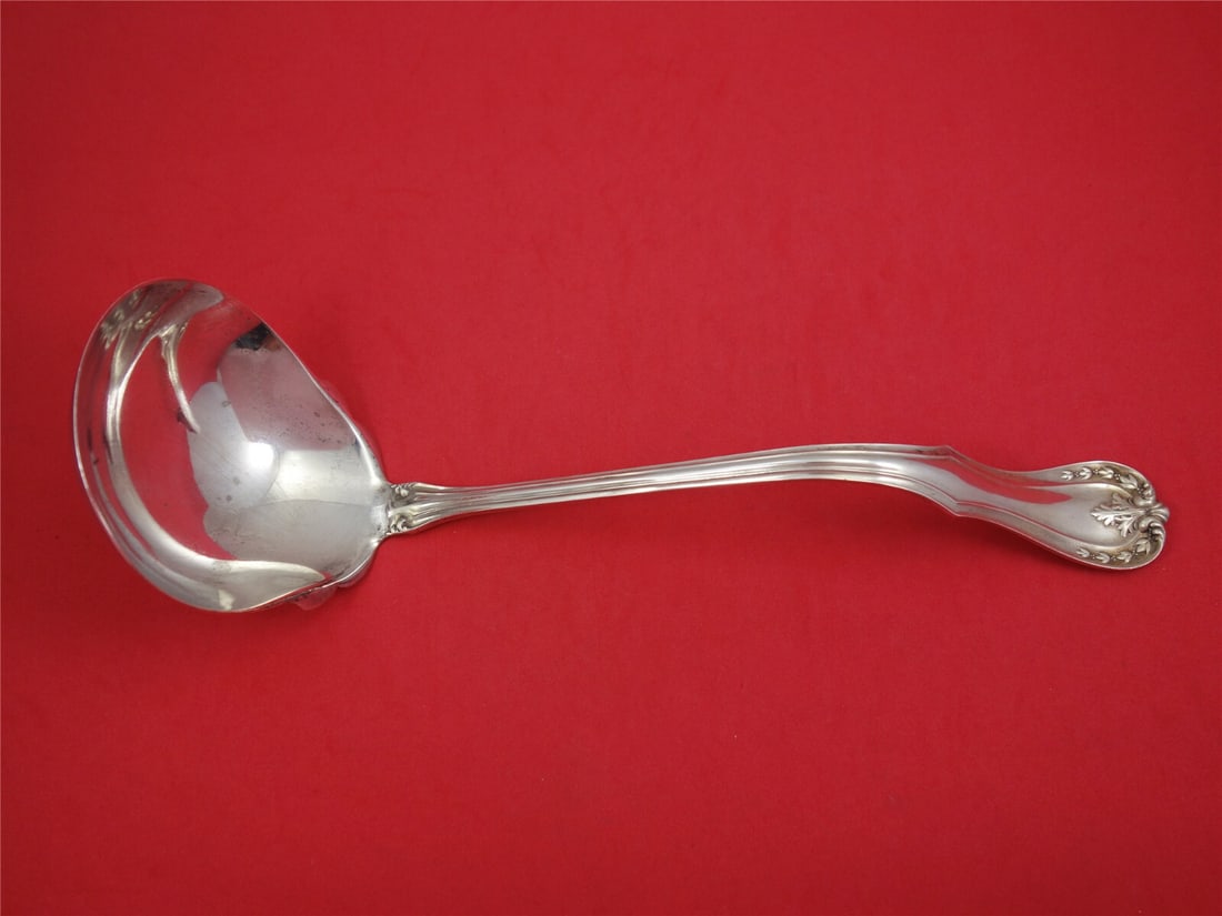 Reed and Barton Devon Sterling Silver Soup Ladle 11 Inch (1 of 2)