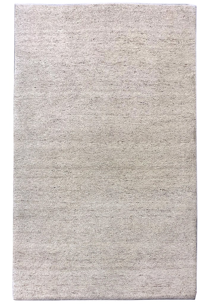 Handmade Wool Modern Area Rug 4' x 6' Beige Solid Color: Handmade Wool Modern Area Rug 4' x 6' Beige Solid Color Free continental US Shipping Enhance your living space with this 4' x 6' Plain Solid Color Modern Rug, expertly handcrafted from premium wool. T