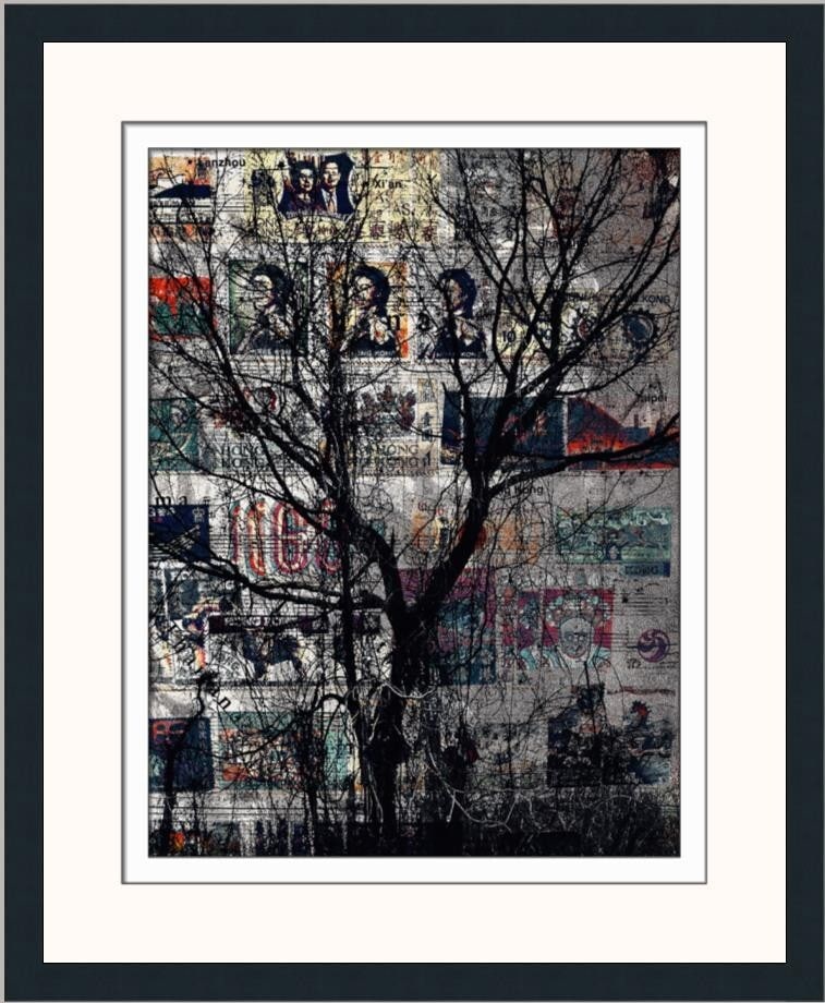 Brent Wickes The Future Is In The Past Limited Edition Giclee Print Framed: Brent Wickes The Future Is In The Past Limited Edition Giclee Print Framed This stunning giclee print by artist Brent Wickes, titled "The Future Is In The Past," showcases abstract surrealism in a med