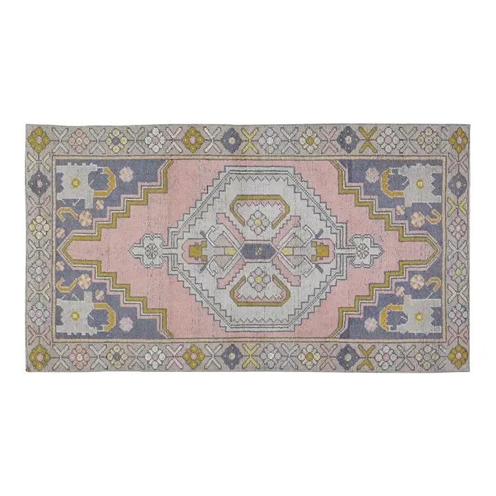Handmade Wool Anatolian Area Rug Tan 3'3 x 6' Turkish Vintage Carpet: Handmade Wool Anatolian Area Rug Tan 3'3 x 6' Turkish Vintage Carpet This vintage Turkish Anatolian rug is meticulously hand-knotted from wool using traditional techniques. Showcasing a blend of timel