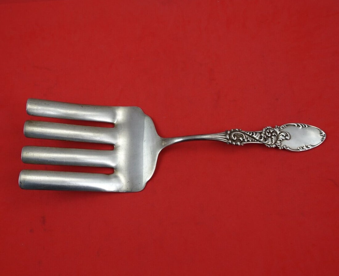 Frank Whiting Tyrolean sterling asparagus fork 9 3/4 inch (1 of 3)